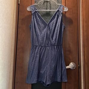 Blue romper